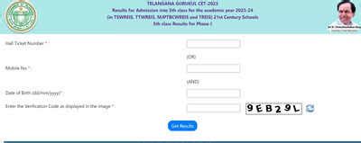 TGCET Gurukulam Class 5 Result 2023 announced on .